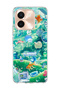 Vivo Y28 Compatible Underwater Fish Printed Transparent Phone Case