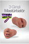 3 GİRİŞLİ MASTÜRBATÖR