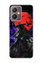 Vivo Y27 Compatible Samurai Purple Night Printed Transparent Phone Case