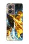 Vivo Y27 Compatible Anime Lightning Sword Printed Transparent Phone Case
