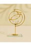 Gold Metal Decorative Candle Stand 12x19.5x11cm - 3