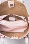 Women's Handbag with Mirror Charm Detail, Stylish Daily Hand and Shoulder Bag, Pink 18350 - 7