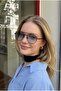 Suveybe Unisex Damla Ultra Light Uv400 Filtered Gradient Indigo Blue Sunglasses - 3