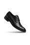 Harun Ozil 6666 Black Genuine Leather Seasonal Non-Slip Sole Casual Men's Classic Shoes