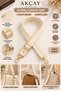 Leather Adjustable Bag Strap Length (120 cm - Width 2 cm) with Gold Detail