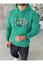 Newyork Printed Unisex Kangaroo Pocket Hooded Sweatshirt Hoodie - 2