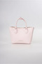 Women's Handbag with Mirror Charm Detail, Stylish Daily Hand and Shoulder Bag, Pink 18350