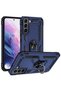 Galaxy S22 Plus Case Camera Protector Magnetic Stand Tank Protection