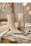 Lace-Trimmed Back-Fastening Boots with a Heel Height of 7 cm - 7