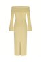 Rochie medie, Galben - 2