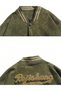 Jacheta Oversize, Verde/Crem - 2