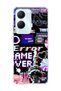 Vivo Y18 Compatible Black Screen Error Printed Transparent Phone Case