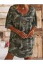 Rochie scurta, Verde