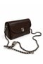 Imported Women's Shoulder Bag with Chain Detail - 5