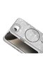 iPhone 17E Case Non-Spill Glitter Silicone Magsafe Camera Raised - 5