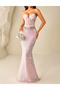 Rochie lunga, Roz