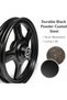 14 Inch E-Bike Delivery Scooter Front Rim – Heavy Duty Steel Front Wheel with Bearing Hub, Black Powder Coated Replacement Rim for Electric Scooter & Cargo Delivery Bike - 7