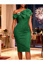 Rochie medie, Verde - 2