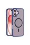 iPhone 16 Plus Case Magsafe Supported Camera Raised Silicone Matte Anti-Fingerprint - 3