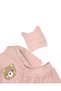 Newborn Baby Süzene Teddy Bear Embroidered 3-Piece Bodysuit Set with Gloves and Hat - 5