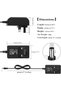 24V 1A Power Adapter 24W AC/DC Switching Power Supply with 5.5x2.5mm DC Plug, UK Plug, for CCTV Camera, LED Strip Lights, Router, DVR & 24V Electronics Devices - 2