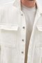 Buttoned Polo Collar Regular Fit Velvet Jacket with Pockets - 4
