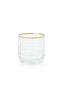 12 Piece Glass Gilded Water & Soft Drink Glass Set – 380/500 Cc - 4