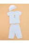 Baby Girls Blue And White 8 Piece Gift Set - 3