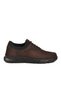 Brown Nubuck Genuine Leather Rubber Laced Men's Casual Shoes 137 m - 2