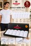 Men's 18-Piece Groom Dowry Set with Special Boxed Modal Undershirt T-Shirt Boxer - 4