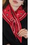 Triangle Intersecting Red Shawl - 3