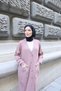 Striped Woven Knitwear Cardigan with Pockets - 4