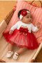 Tutu Dress - Mevlüt Dress with Inner Dress (Suitable for Summer and Winter Use) with Bandana and Shoe Gift Set