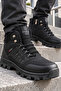 Men'S, Lace-Up, Zippered, Fur-Lined, Thick Sole Boots - 5