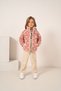 Baby Girl & Child Fleece Coat Sweat Pants 3-Piece Set
