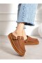 Perli̇ Women's Shoes with Sheepskin Inside and Buckle - 5