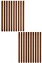 Örf-Bt-25Brw-10X Brown Rhythm Stick Örf Tools Set 25 cm Carbon Fiber Wholesale Package (10 Pairs Single Color) - 2