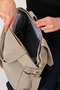 Valeria Vellini Women's Multi-Compartment Waterproof Crinkle Casual Crossbody and Shoulder Bag - 3