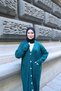Striped Woven Knitwear Cardigan with Pockets - 4