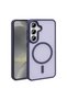 Galaxy S26 Plus Case Magsafe Supported Camera Raised Silicone Matte Anti-Fingerprint - 2