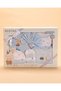 Baby Girls Blue And White 8 Piece Gift Set - 2