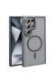 Galaxy S23 Ultra Case Magsafe Supported Camera Raised Silicone Matte Anti-Fingerprint - 5