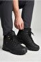 Men'S, Lace-Up, Zippered, Fur-Lined, Thick Sole Boots - 6