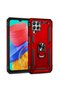 Galaxy M33 Case Camera Protector Magnetic Stand Tank Protection - 3