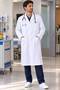 Classic Collar Long Length Long Sleeve Men's Apron 100cm |   Work Apron Bnt8014