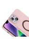 iPhone 14 Case Pastel Colorful Magsafe Camera Raised Silicone - 2