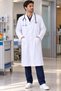 Men's Shirt Collar White Coat (100 cm) – Doctor, Teacher, Staff, Laboratory & Hospital Coat |   Bnt8014