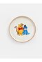 Lcw Home Mixed Winnie the Pooh Printed Porcelain Plate 22 cm - 3