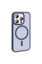 iPhone 15 Pro Case Magsafe Supported Camera Raised Silicone Matte Anti-Fingerprint - 2