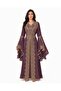 Ladies Long Caftan with Hand Work Stone and Beads Work Kaftan Model-02
